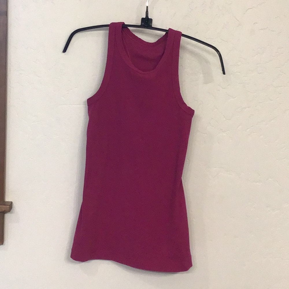 Lululemon Align Hip-Length Racerback Tank Top, Magenta Purple, 2